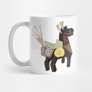 Cute Japanese Horse Kawaii Samurai Horse Mug